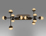 Schwung Molecule Linear Chandelier