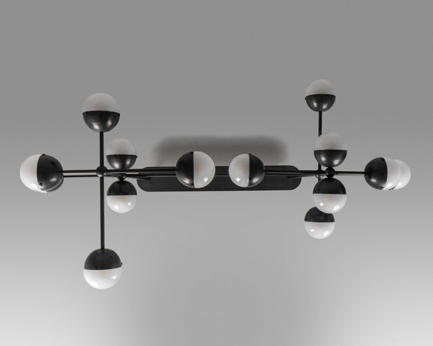 Schwung Molecule Linear Chandelier
