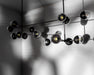 Schwung Molecule Linear Chandelier