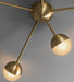 Schwung Molecule Spark Ceiling / Wall Light