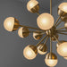 Schwung Molecule Spark Oval 17 Chandelier
