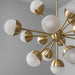 Schwung Molecule Spark Oval 17 Chandelier