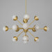 Schwung Molecule Spark Oval 17 Chandelier