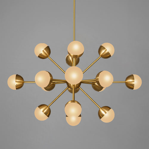 Schwung Molecule Spark Oval 17 Chandelier