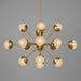 Schwung Molecule Spark Oval 17 Chandelier
