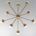 Schwung Molecule Spark Round 10 Chandelier