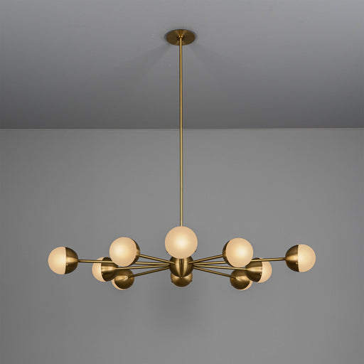 Schwung Molecule Spark Round 10 Chandelier