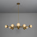 Schwung Molecule Spark Round 10 Chandelier