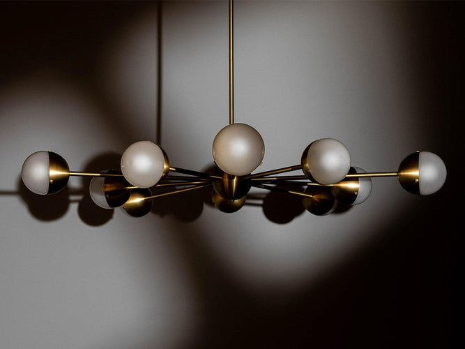 Schwung Molecule Spark Round 10 Chandelier
