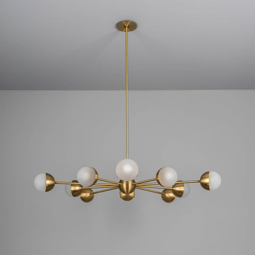 Schwung Molecule Spark Round 10 Chandelier
