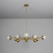 Schwung Molecule Spark Round 10 Chandelier