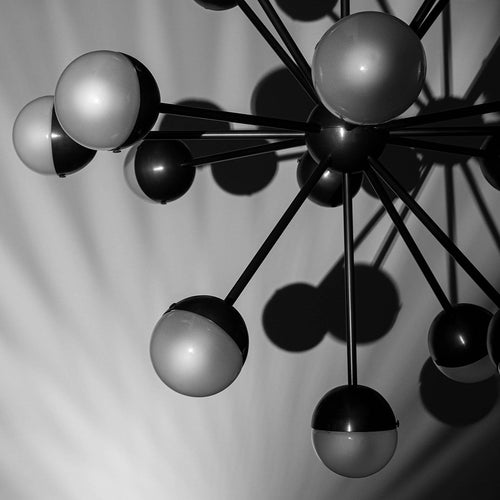Schwung Molecule Spark Round 17 Chandelier