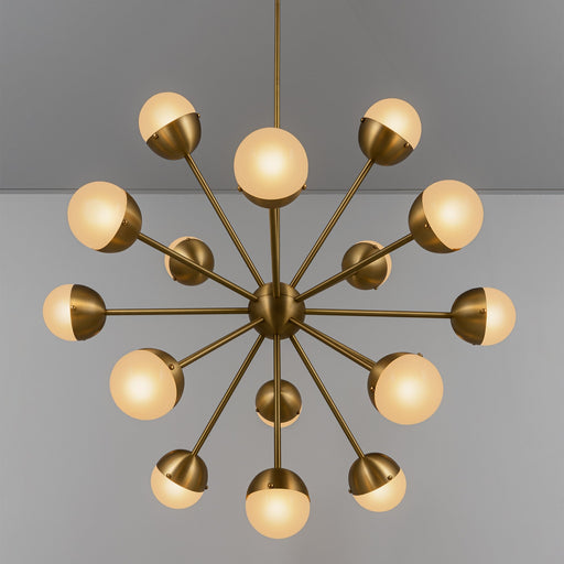 Schwung Molecule Spark Round 17 Chandelier