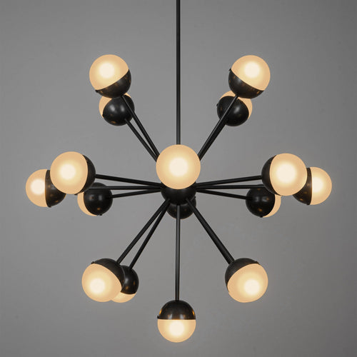 Schwung Molecule Spark Round 17 Chandelier