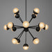 Schwung Molecule Spark Round 17 Chandelier