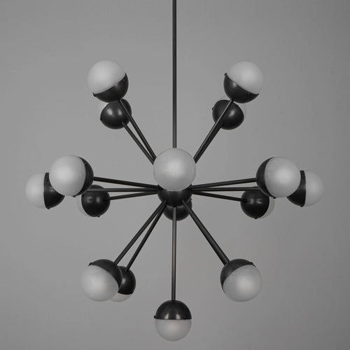 Schwung Molecule Spark Round 17 Chandelier