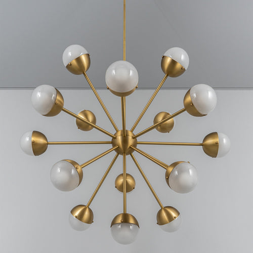 Schwung Molecule Spark Round 17 Chandelier