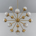 Schwung Molecule Spark Round 17 Chandelier
