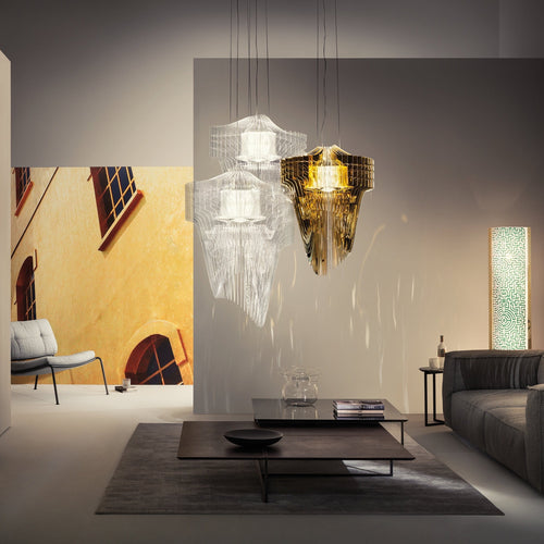 Slamp Aria Suspension Light Transparent