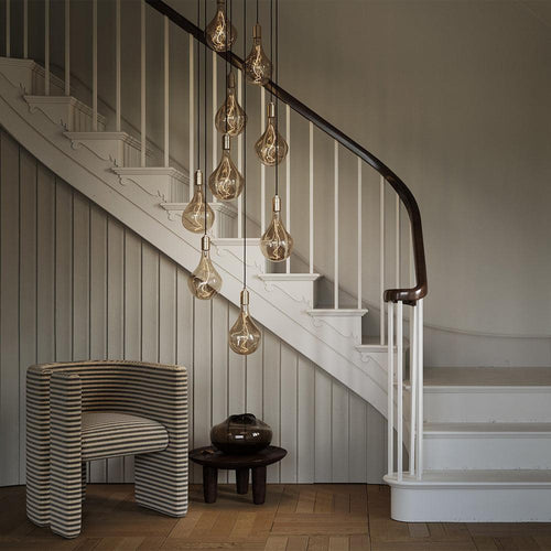 Tala Brass Nine Pendant with Voronoi ll