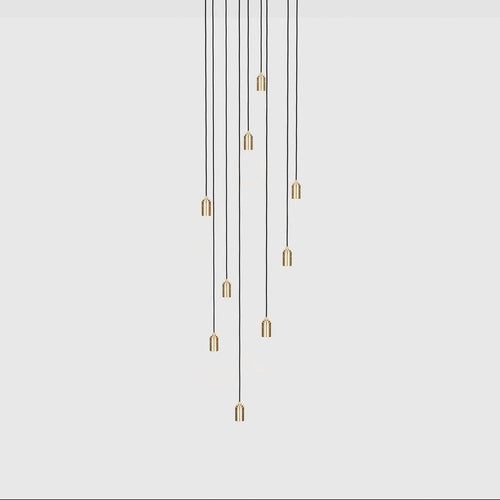Tala Brass Nine Pendant