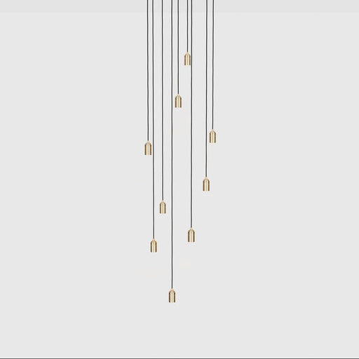 Tala Brass Nine Pendant
