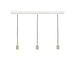 Tala Linear Triple Pendant Light
