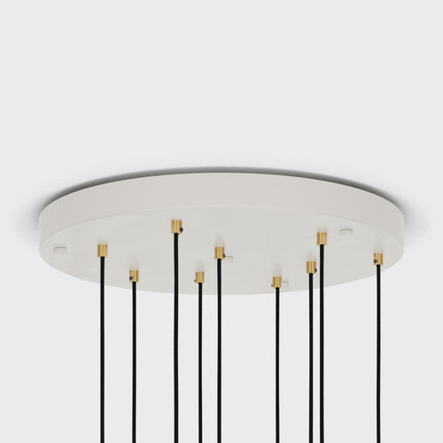 Tala Nine Brass Pendant with Voronoi III