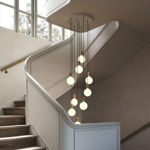 Tala Oak Nine Pendant with Sphere IV