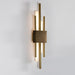 Bert Frank Tanto Double Cast Brass Wall Light - Inspyer Lighting