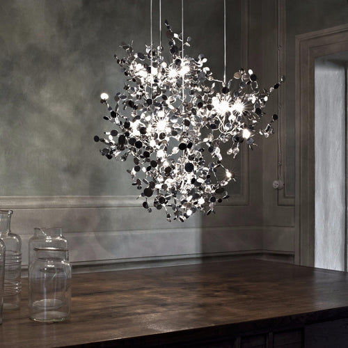 Terzani Argent 4 Round Multi Light Pendant