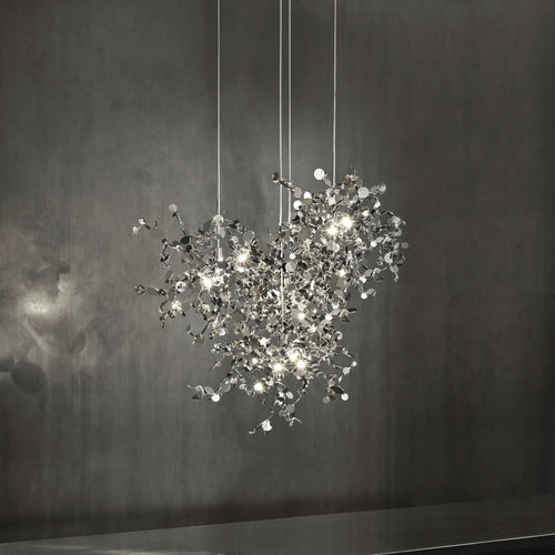 Terzani Argent 4 Round Multi Light Pendant