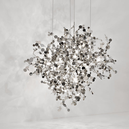 Terzani Argent 4 Round Multi Light Pendant