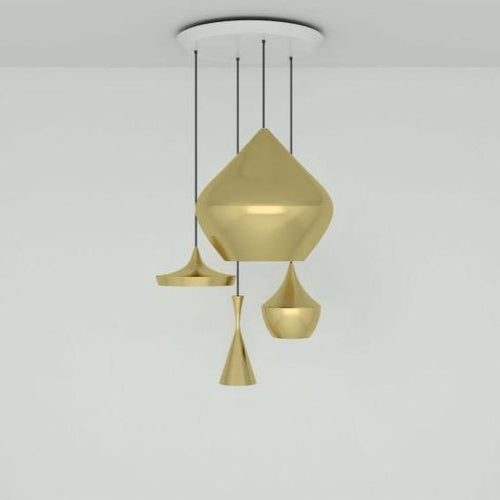Tom Dixon Beat LED Range Round Pendant System