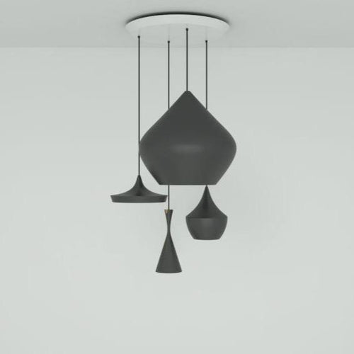 Tom Dixon Beat LED Range Round Pendant System