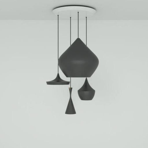 Tom Dixon Beat LED Range Round Pendant System