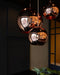 Tom Dixon Copper LED Trio Round Pendant System