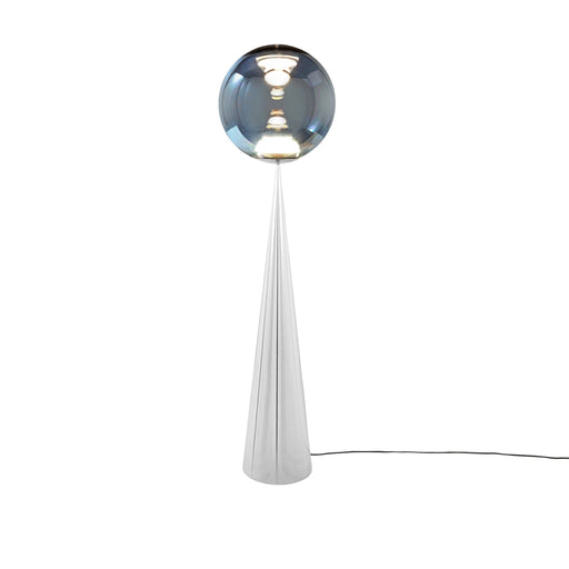 Tom Dixon Globe Cone Fat Floor Lamp Silver