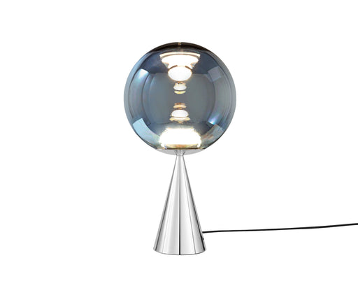 Tom Dixon Globe Cone Fat Table Lamp Silver