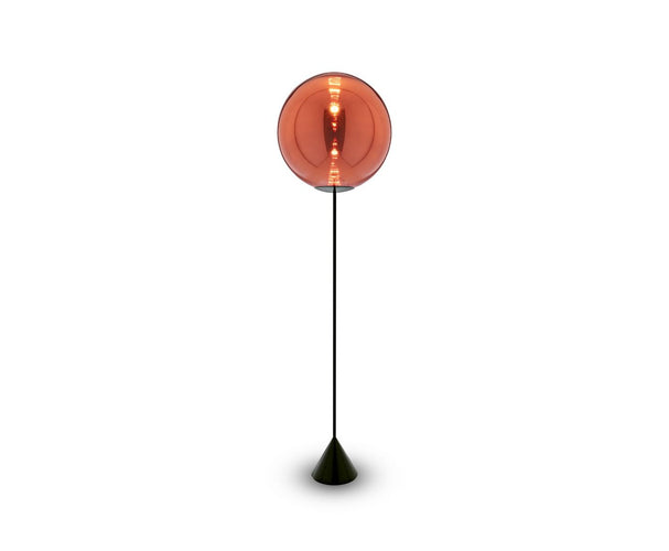 Tom Dixon Globe Cone Slim Floor Lamp Copper