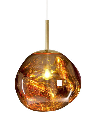 Tom Dixon Melt Pendant Light Gold