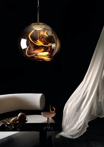 Tom Dixon Melt Pendant Light Gold
