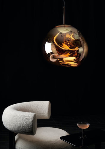 Tom Dixon Melt Pendant Light Gold
