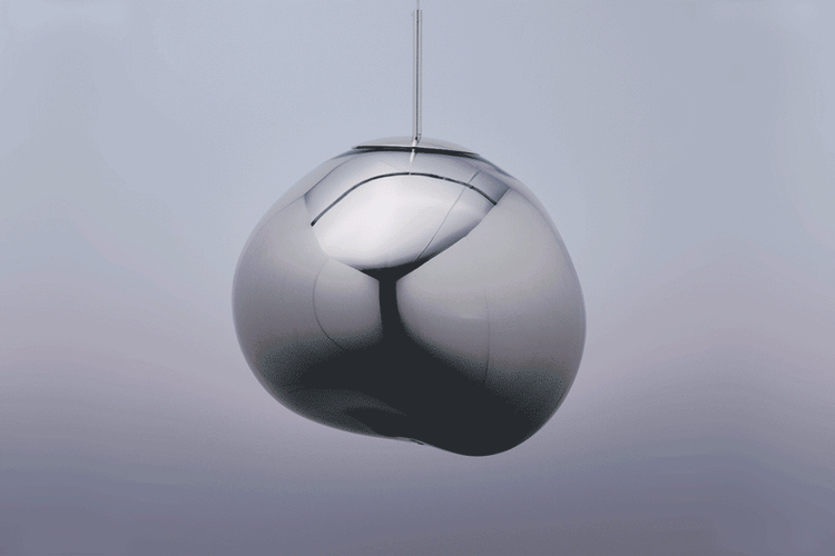 Tom Dixon Melt Pendant Light Silver