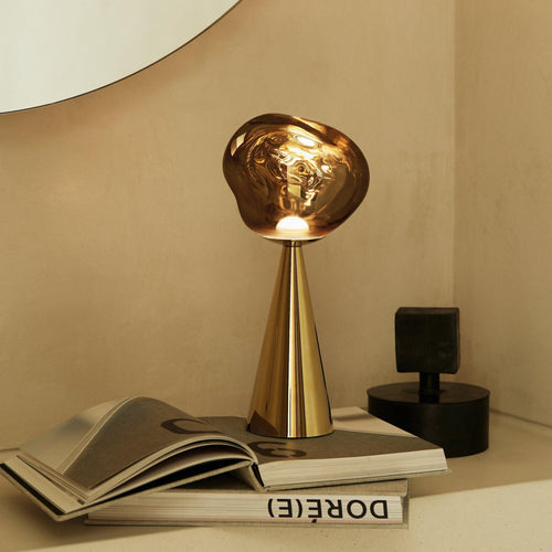 Tom Dixon Melt Portable Table Lamp Gold