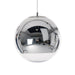 Tom Dixon Mirror Ball 40cm Round Pendant Light System Silver