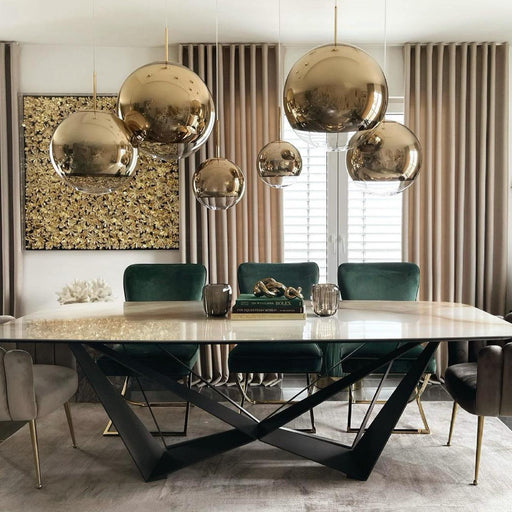 Tom Dixon Mirror Ball LED Pendant Light Gold
