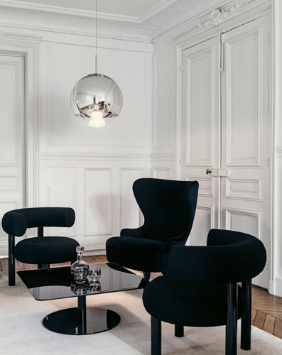 Tom Dixon Mirror Ball LED Pendant Light Silver