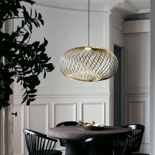 Tom Dixon Spring Pendant Light Brass