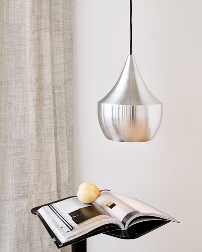 Tom Dixon Unbeaten Fat Pendant Aluminium LED